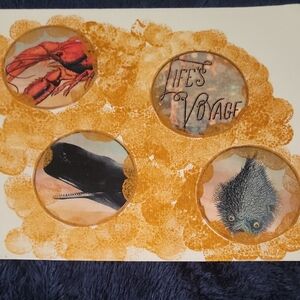 Ocean-themed original artwork.